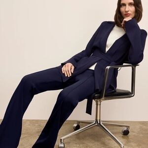 MM. Lafleur Hart Trousers Navy small -NWT